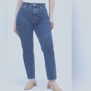 EVERLANE THE CURVY CHEEKY JEANS high-rise waist stretch organic cotton denim 31